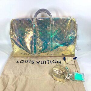 LOUIS VUITTON M53271 Monogram prism Keepall-Bandouliere50 Travel Bag Duffle Bag